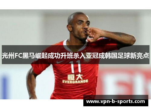 光州FC黑马崛起成功升班杀入亚冠成韩国足球新亮点